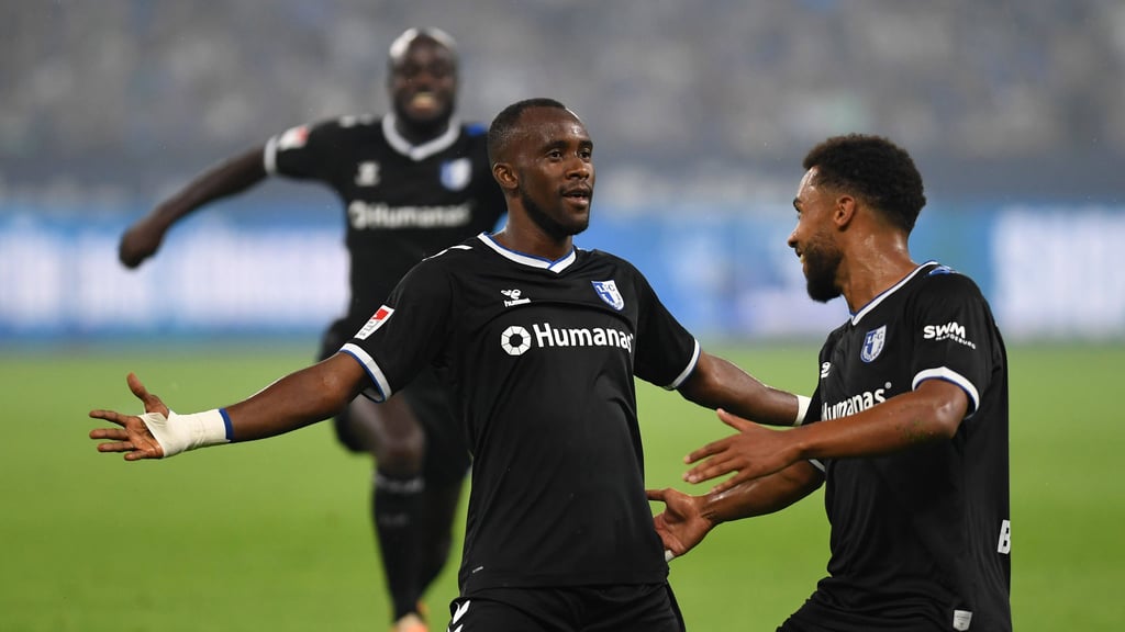 Silas Gnaka glänzte beim 1. FC Madgeburg zuletzt - nicht nur als Torschütze.