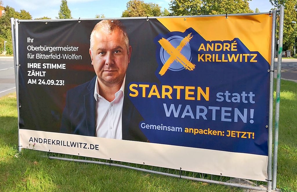 André Krillwitz will, dass sich in der Stadt etwas ändert und damit starten.