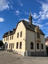 Das Rathaus in Hecklingen. 
