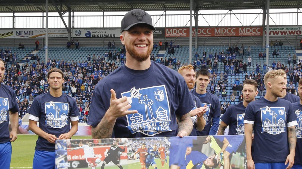 Beim 1. FC Magdeburg wurde Jan Löhmannsröben nach zwei Saisons 2017 verabschiedet.