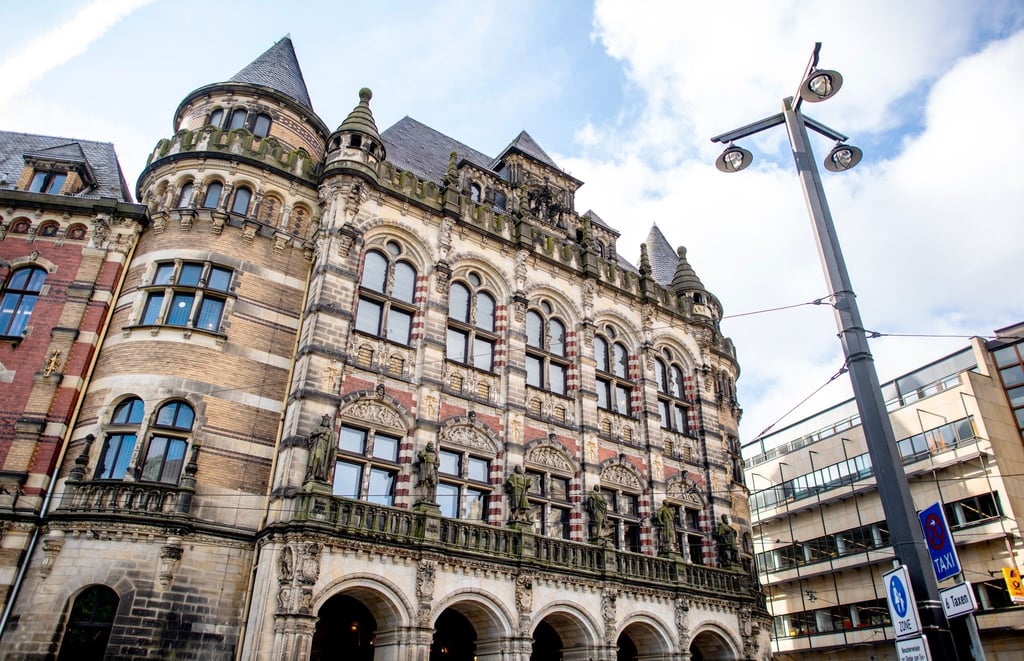 Das historische Gebäude des Bremer Landgerichts.