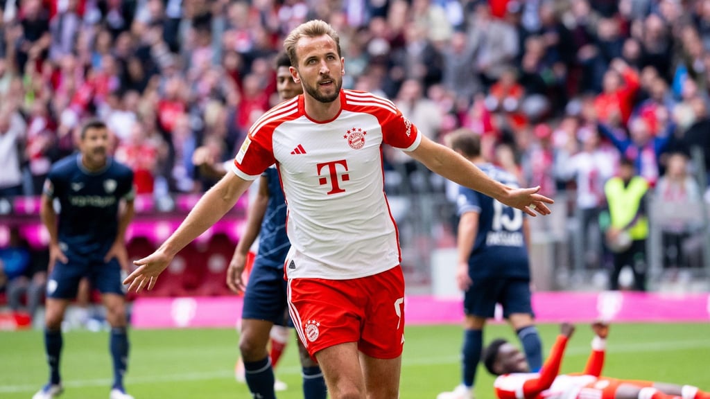Erzielte einen Dreierpack gegen Bochum: Harry Kane.