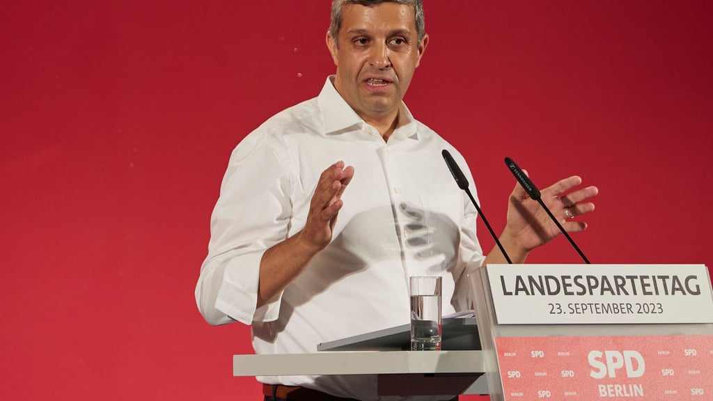 Der SPD-Landesvorsitzende Raed Saleh.