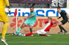 Münchens starker Morrs Schröter (l.) hat Marco Wolf und dem HFC große Probleme bereitet..