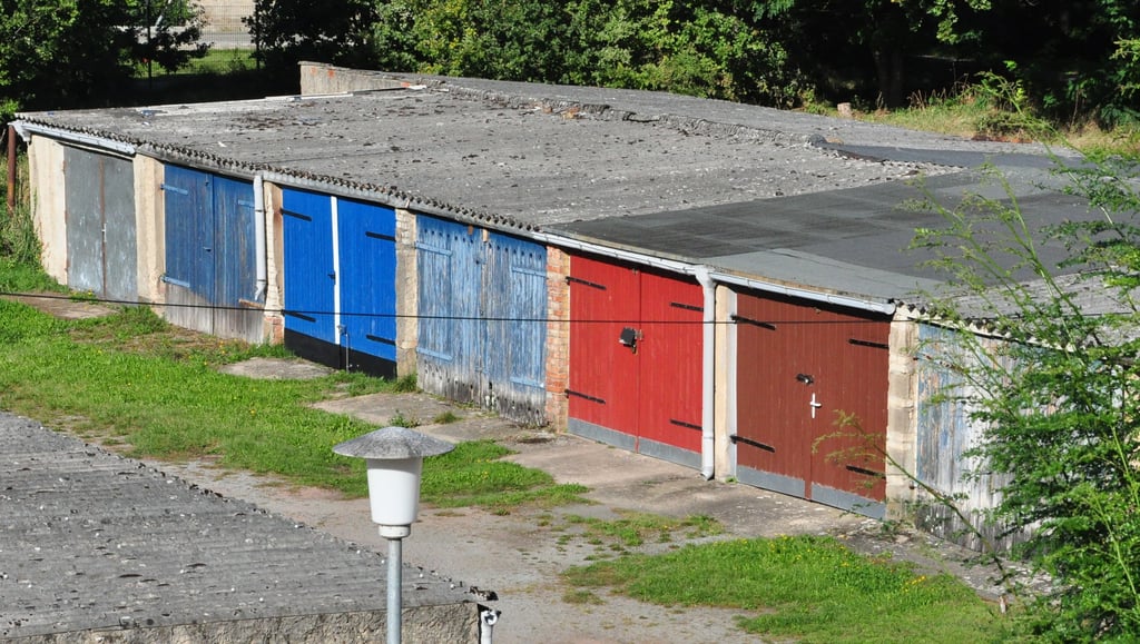Der Garagenkomplex an der Straße Am Park ist der größte seiner Art in der Einheitsgemeinde Kalbe.