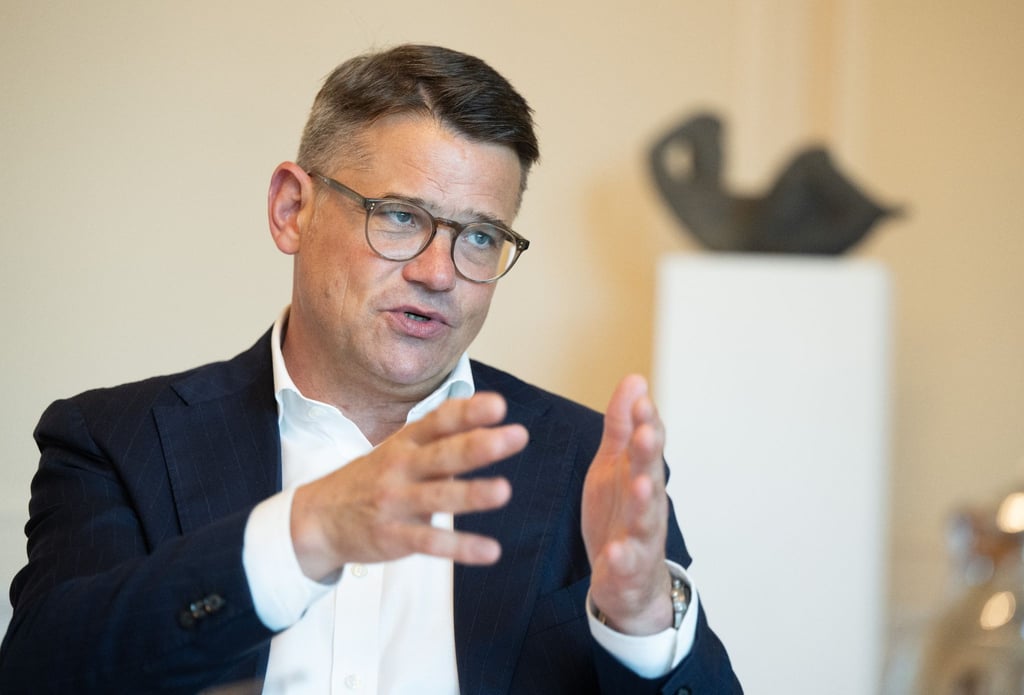 „Wir sollten insgesamt weniger über eine solche Protestpartei reden“, sagt Hessens Ministerpräsident Boris Rhein (CDU) über den Umgang mit der AfD.