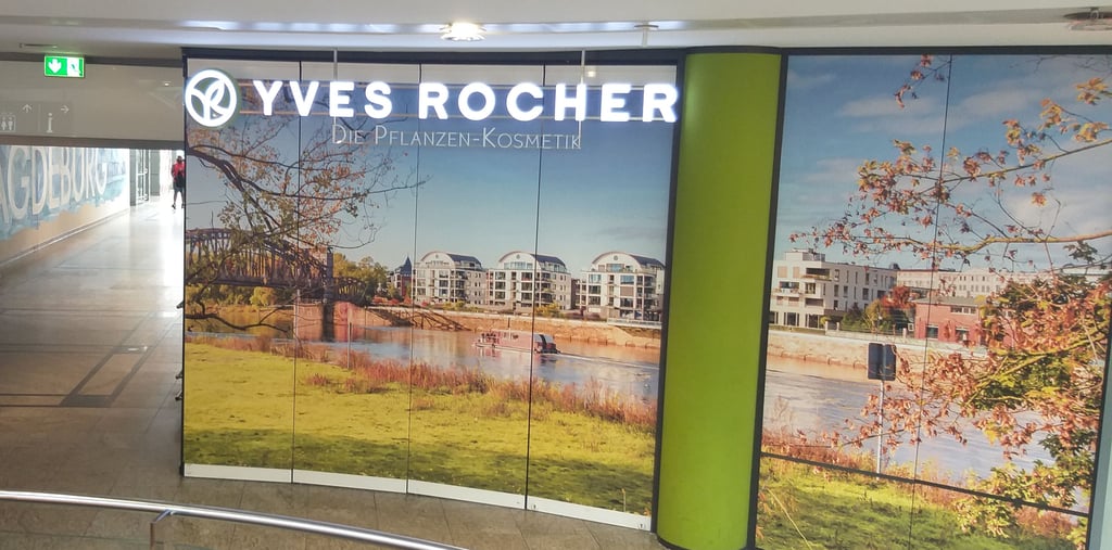 Allee-Center Magdeburg: Yves Rocher hat geschlossen.
