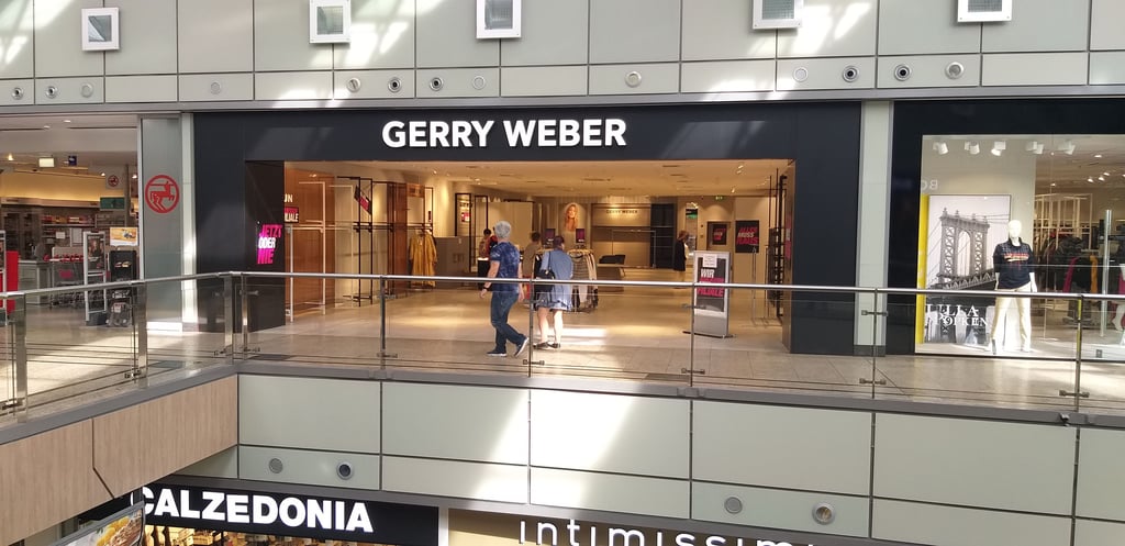 Allee-Center Magdeburg: Gerry Weber, hier an seinem letzten Öffnungstag am 19. Sepember 2023, mittlerweile auch schlossen.