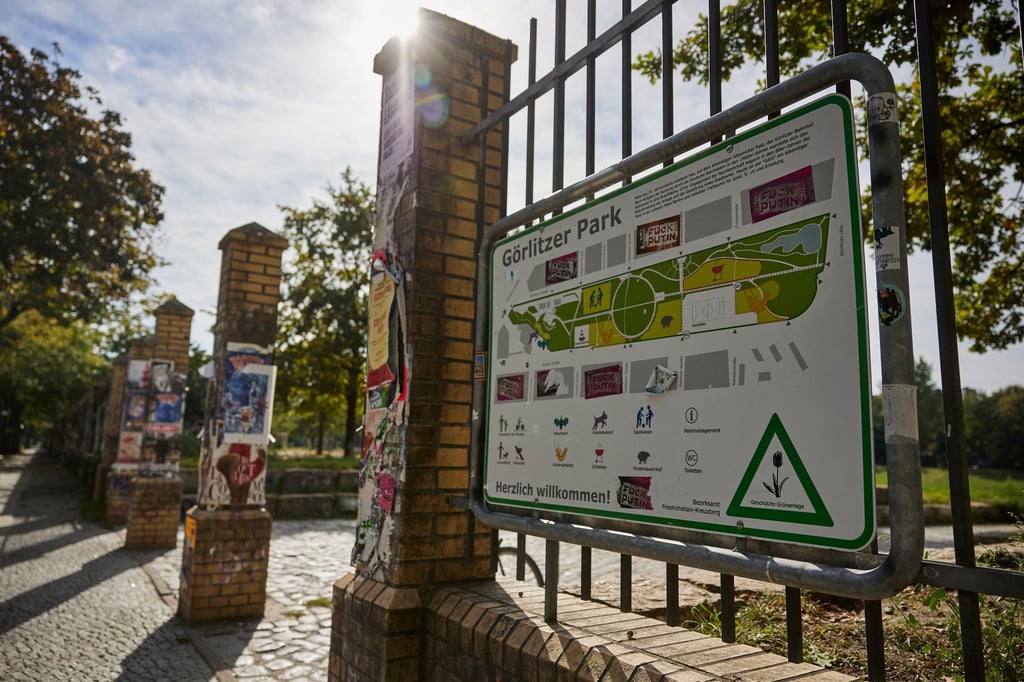 Einer der Eingänge zum Görlitzer Park.