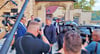 Aufgalopp: Medien aus ganz Deutschland haben Mittwochabend, 27. September, den Besuch Robert Habecks in Wernigerode begleitet.