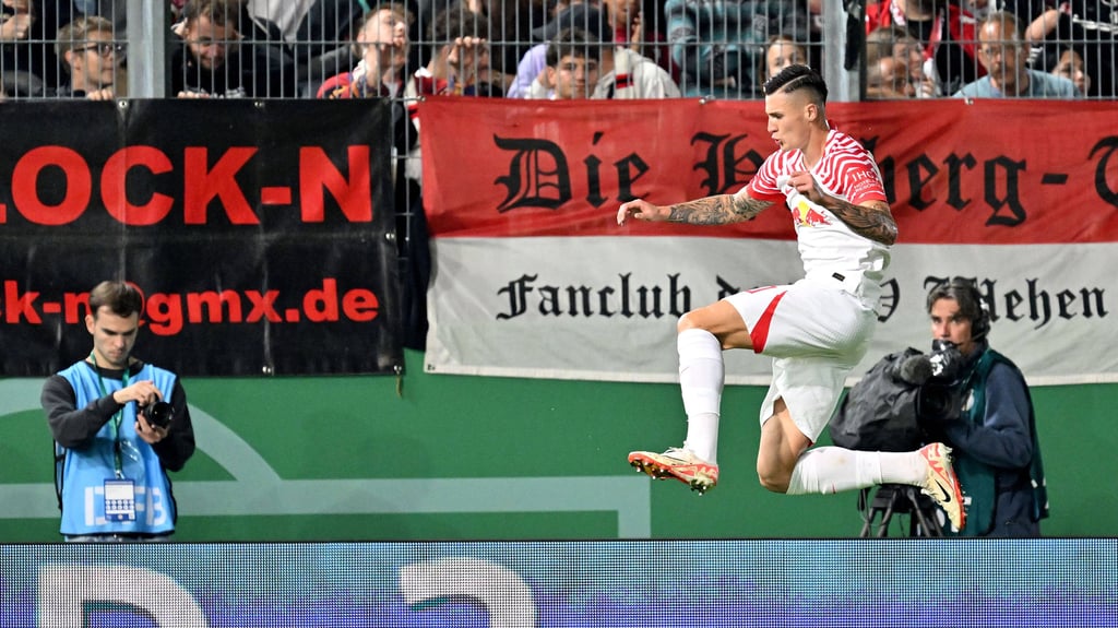 Doppeltorschütze Benjamin Sesko