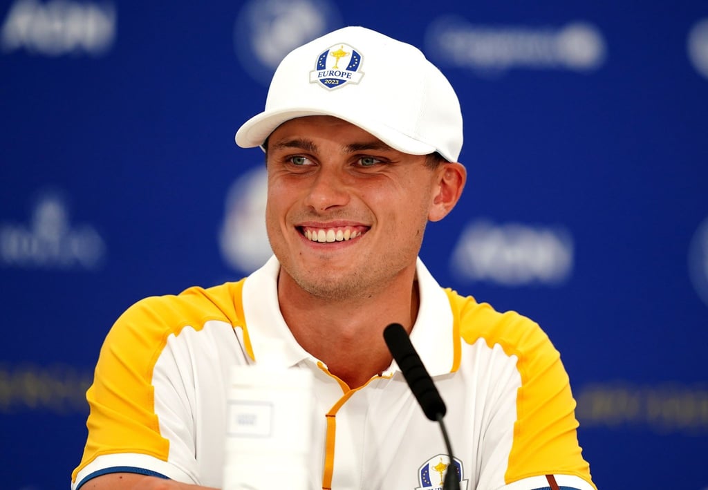 Der Schwede Ludvig Aberg gilt als großes Golftalent.