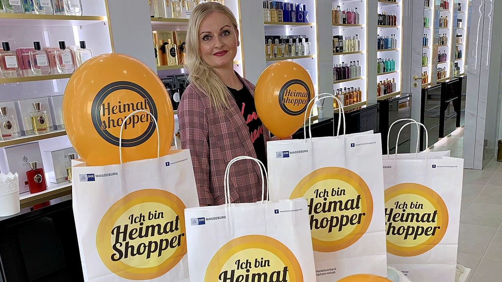 Veronika Hamdusch freut sich auf den kommenden Freitag, wenn die Aktion „Heimat shoppen“ auf dem Programm steht und die regionale Wirtschaft mehr Aufmerksamkeit erhalten soll.