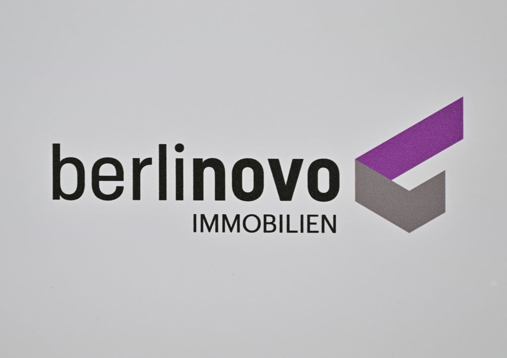 Das Logo der Berlinovo Immobilien Gesellschaft mbH.