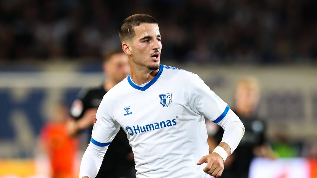 Andi Hoti will sich beim 1. FC Magdeburg einen Stammplatz in der 2. Bundesliga erobern. Spielt er am Sonntag beim FCM-Auswärtsspiel in Nürnberg?