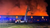 In Polenzko stand ein Kuhstall in Flammen.