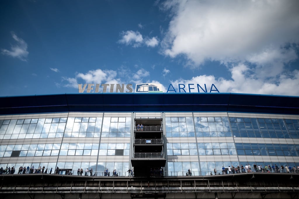 Die Arena in Gelsenkirchen ist Teil der Bewerbung um die Frauenfußball-WM.