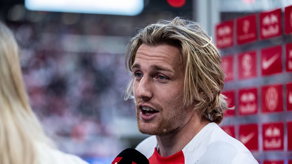 RB-Torschütze Emil Forsberg: "Kompliment an den Gegner"