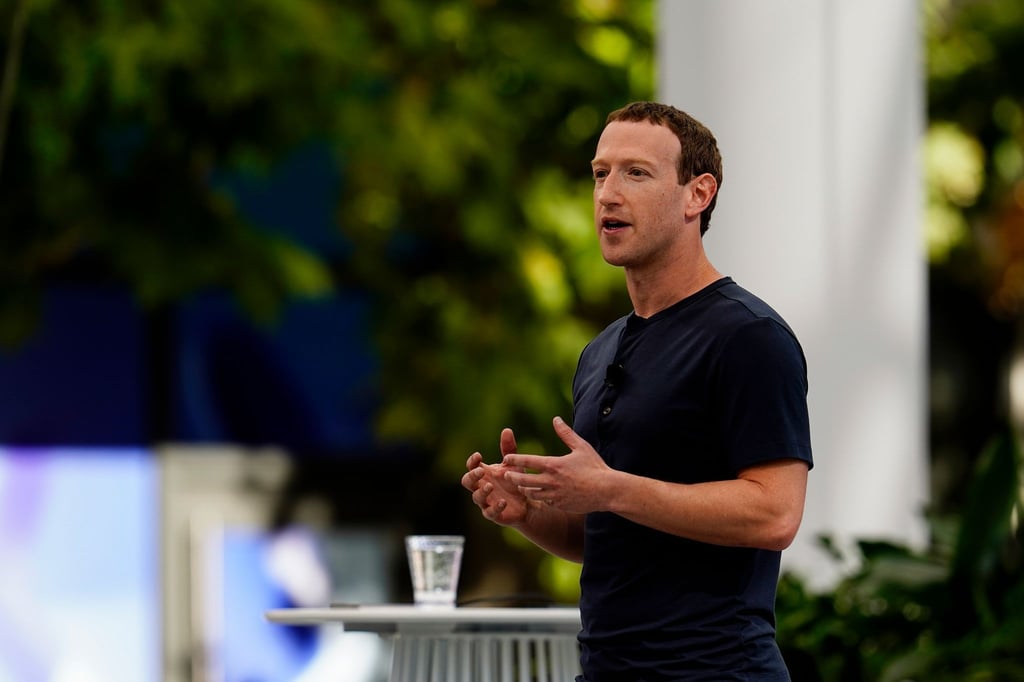 Meta-CEO Mark Zuckerberg spricht auf der Connect-Entwicklerkonferenz des Tech-Giganten.
