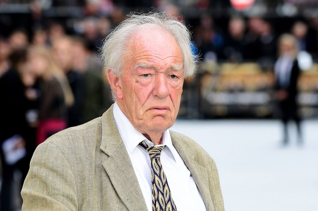 Sir Michael Gambon im September 2018 bei der Weltpremiere von „King of Thieves“ im Vue West End in London.
