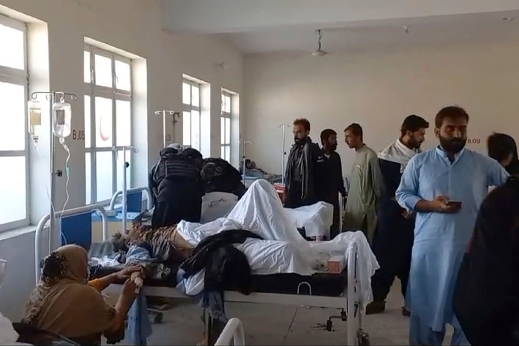 Bei dem Selbstmordanschlag in Pakistan wurden Dutzende Menschen verletzt.