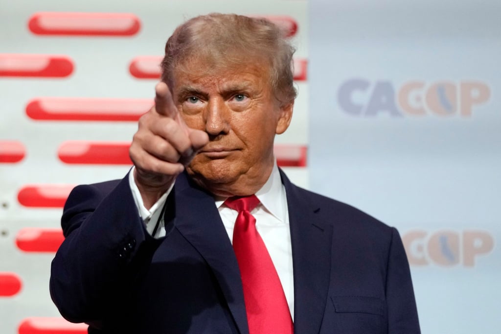 Donald Trump ist im US-Bundesstaat Georgia mit einer Anklage konfrontiert.