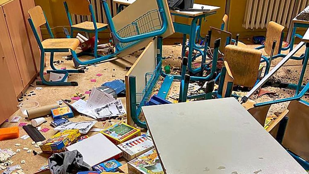 Drei Jungen haben die Otto-Boye-Grundschule in Haldensleben verwüstet und rund 50.000 Euro Schaden angerichtet.