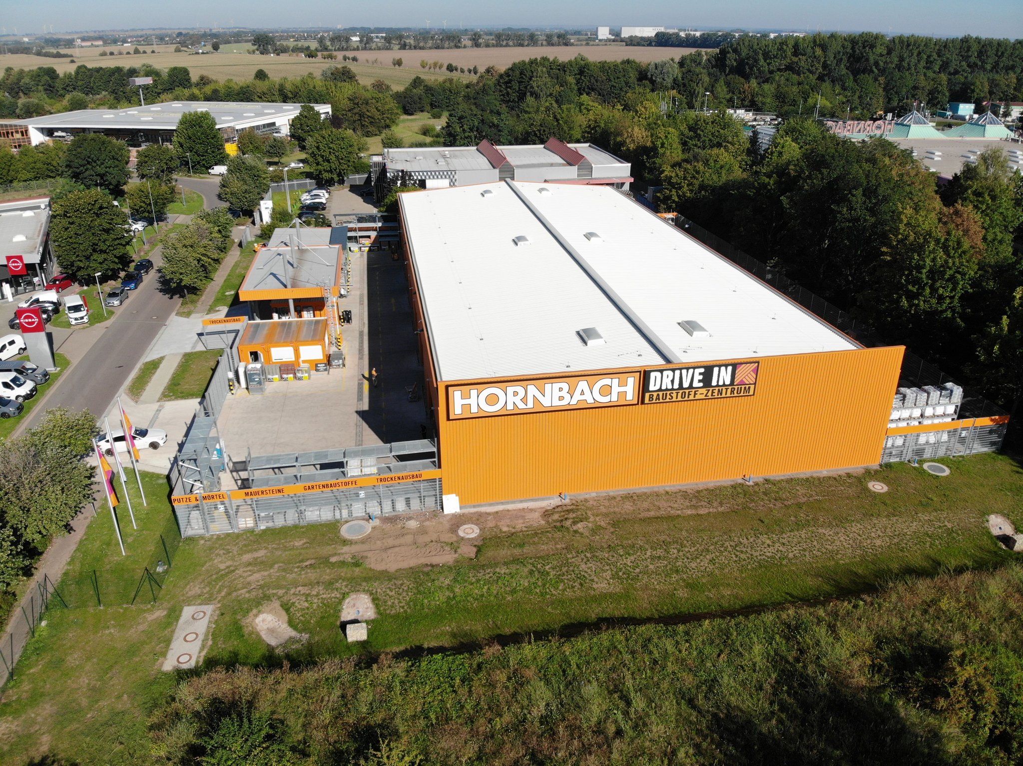 ANZEIGE Neueröffnung DRIVE IN für HORNBACH Kunden in Magdeburg
