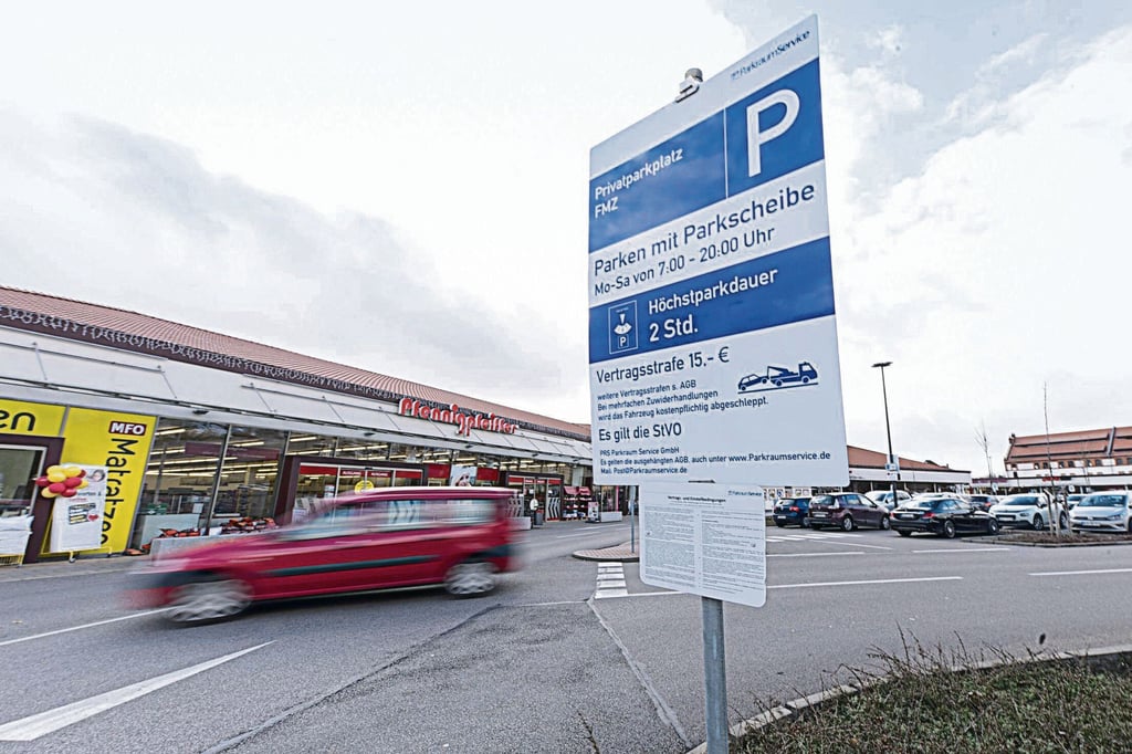 Am Parkplatz des Mettehof-Einkaufszentrums in Quedlinburg hat es gekracht.