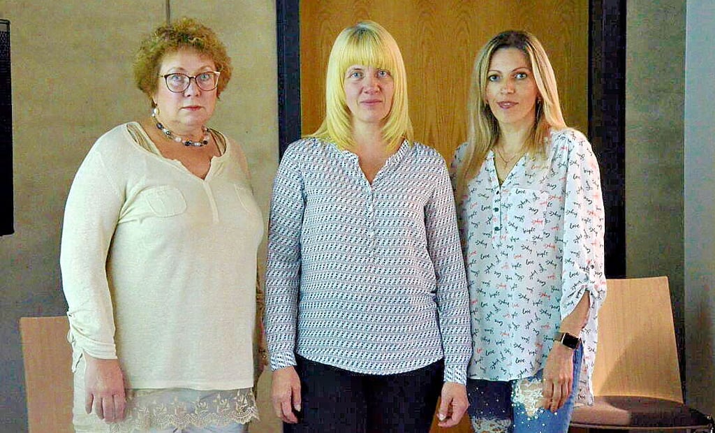 Drei neue Soziallotsinnen wurden berufen (von links): Sweetlana Wüst, Maggy Weber und Valentyna Schulz.