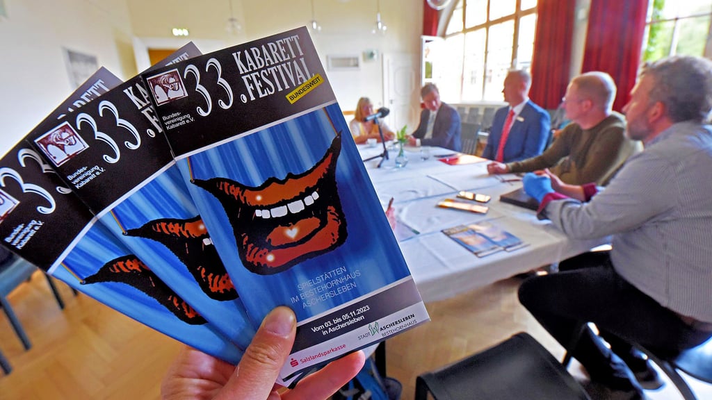 Das Festival der Bundesvereinigung Kabarett gastiert vom 3. bis 5. November zum 18. Mal im Ascherslebener Bestehornhaus.
