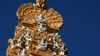 Statuen der Götter auf der Baustelle des Sri Ganesha-Hindu-Tempels in der Hasenheide.