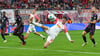 Flog knapp an der Torchance zum 3:2 gegen die Bayern vorbei: RB-Stürmer Benjamin Sesko