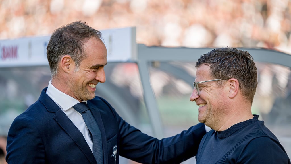 Hat sich bei Eberls Einstellung zum RB-Job geirrt: Aufsichtsratschef Oliver Mintzlaff (l.)