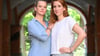 Caroline Hanke (l) und Lena Dörrie als „Mordsschwestern entschieden den Fernsehabend am Freitag für sich.
