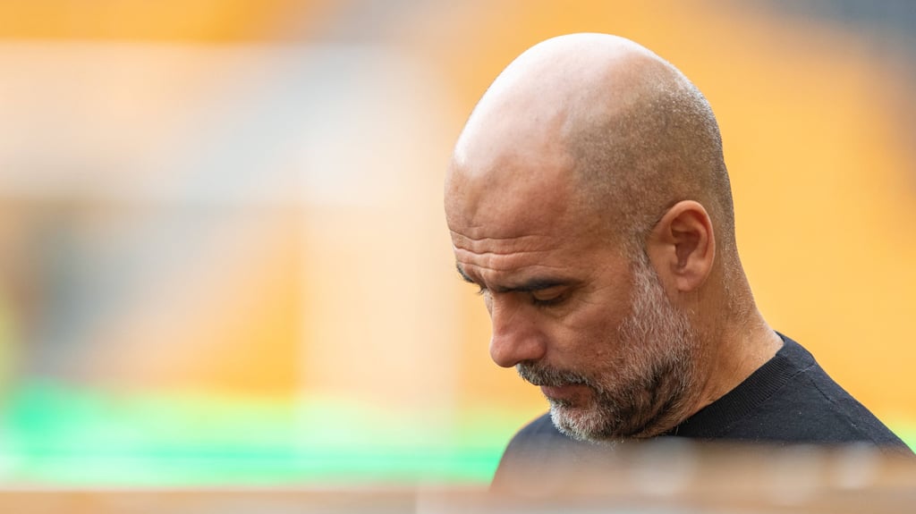 Trainer Pep Guardiola muss sein Team nun für RB vorbereiten.