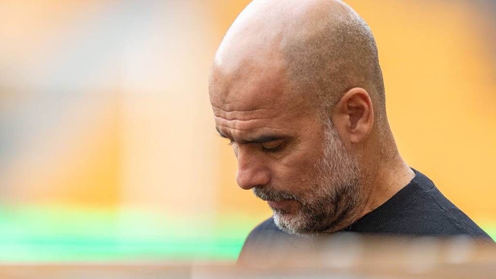 Trainer Pep Guardiola muss sein Team nun für RB vorbereiten.