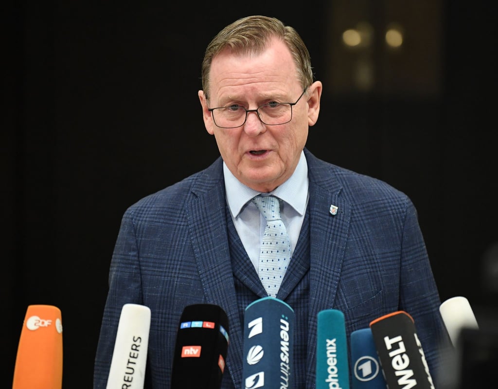 Ministerpräsident von Thüringen Bodo Ramelow (Die Linke).