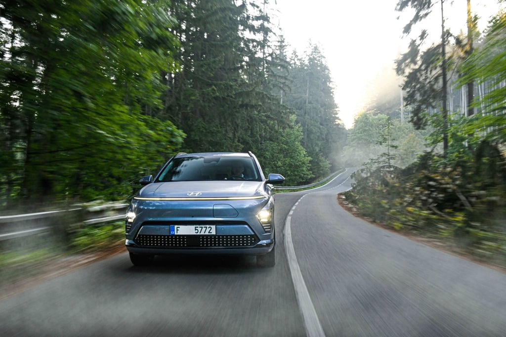 Elektrische Variante: Den Kona hat Hyundai nicht nur als reines E-Auto (Bild), sondern auch noch mit Verbrenner an Bord im Programm.