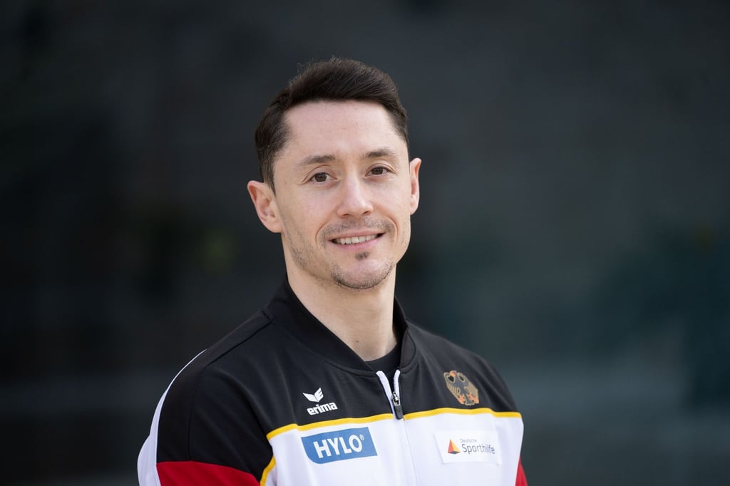 Andreas Toba hat die deutschen Turner bei der WM unterstützt.