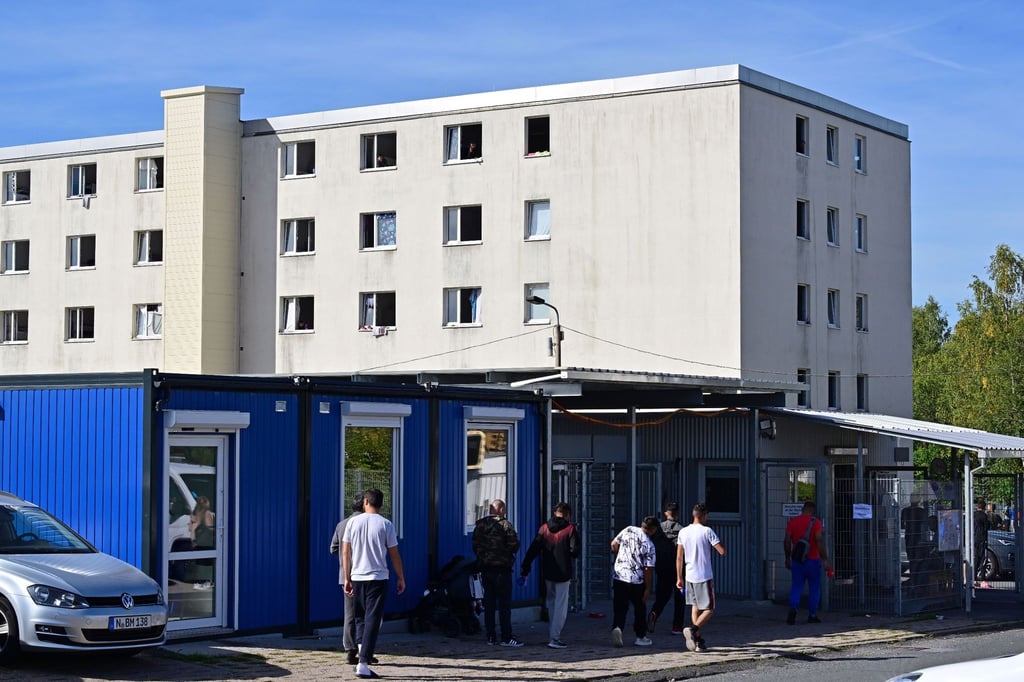 Die Landeserstaufnahmeeinrichtung auf dem Suhler Friedberg.