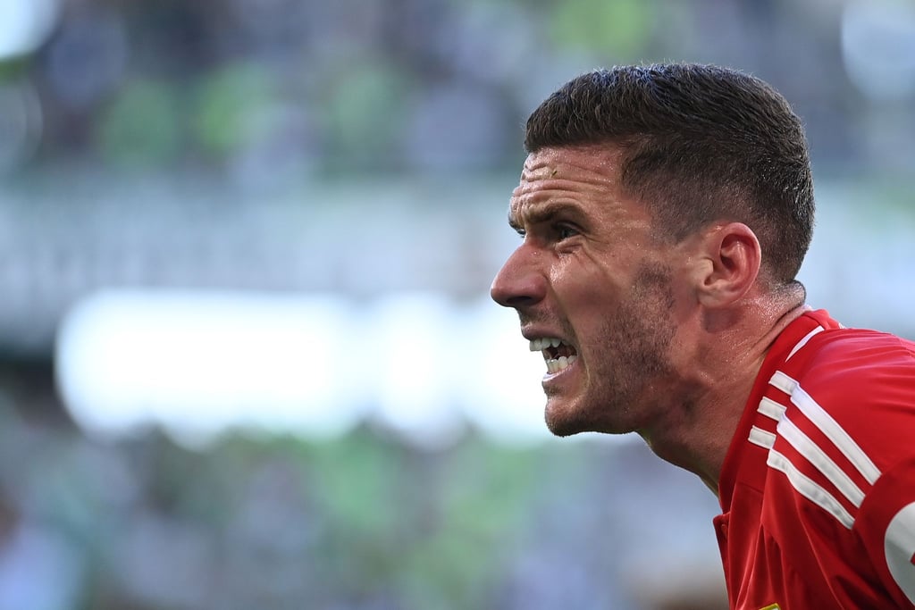Berlins Robin Gosens in der Volkswagen Arena.