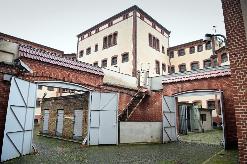 Der Innenhof der Gedenkstätte Lindenstraße 54.