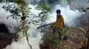 Aufgrund der vielen Dengue-Fieber-Fälle werden in den Straßen von Bangladesch Mittel versprüht, um die Aedes-Stechmücken zu töten.