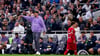 Liverpools Trainer Jürgen Klopp war nach der VAR-Entscheidung wütend.