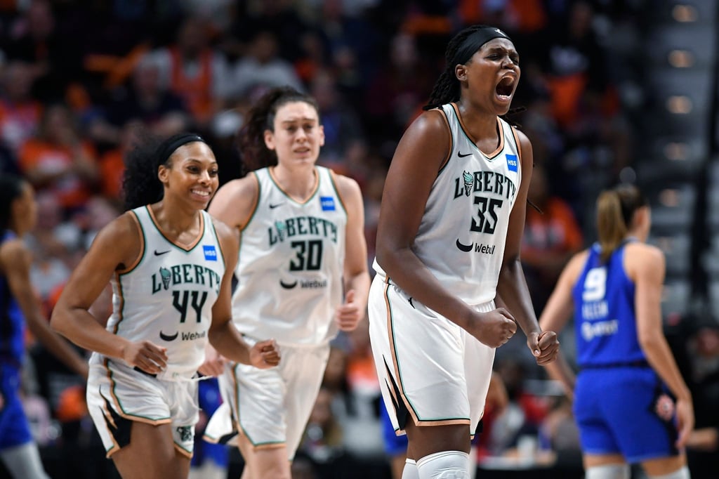 Basketballerinnen von New York Liberty haben die Finalserie der WNBA erreicht.