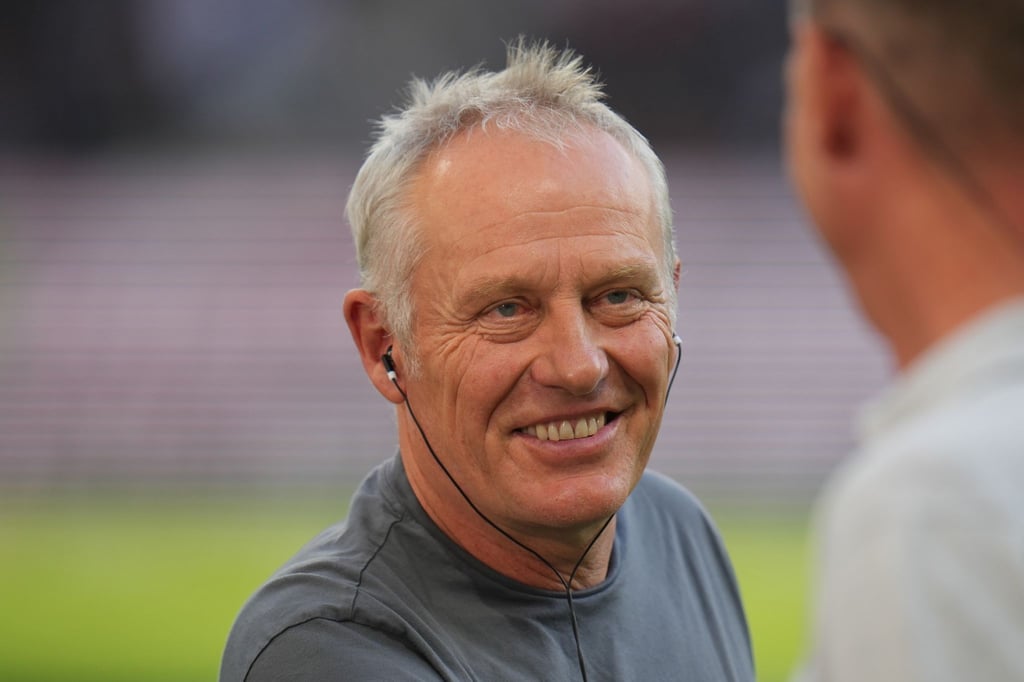 Freut sich auf West Ham United: Freiburg-Coach Christian Streich.