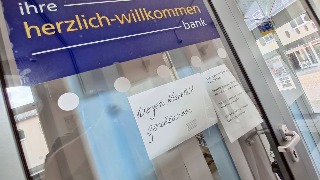 Die Post ist derzeit wegen Krankheit geschlossen.