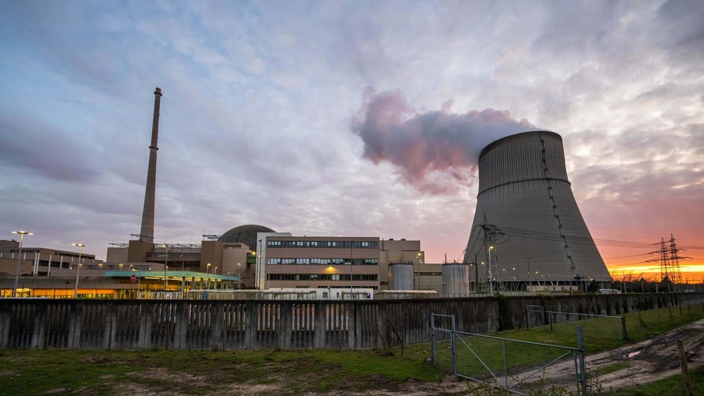 Das Kernkraftwerk Emsland.