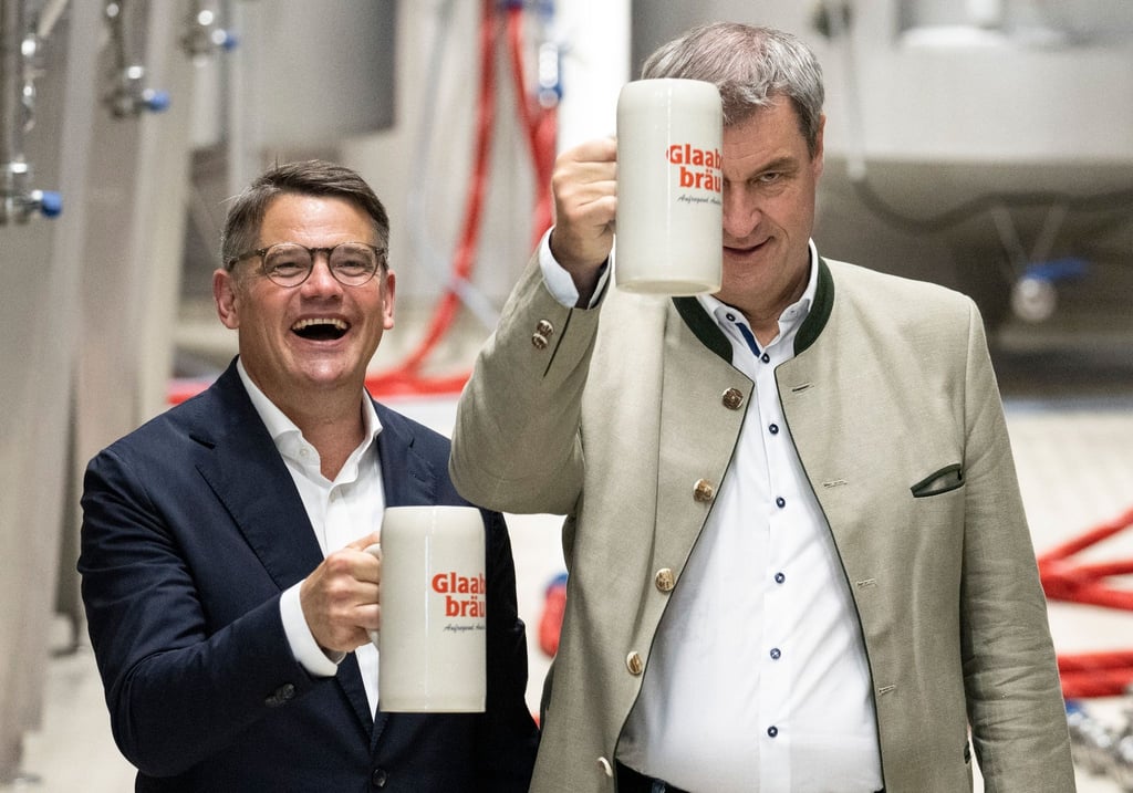 Ministerpräsidenten von Hessen und Bayern: Boris Rhein und Markus Söder.
